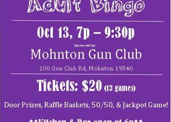 Freaky Friday Adult Bingo